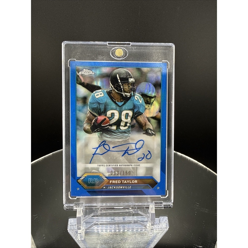 2023 Topps‎ Composite - Fred Taylor  Topps Chrome Autograph  /150